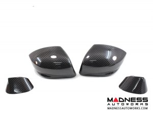 Nissan GT-R Mirror Caps in Carbon Fiber - 4 Piece Set Nissan GT-R Mirror Caps in Carbon Fiber - 4 Piece Set